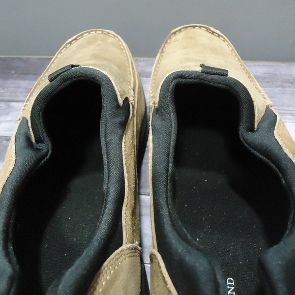 SIZE 13EE. L. L. Bean comfort mocs suede leather shoes loafers.